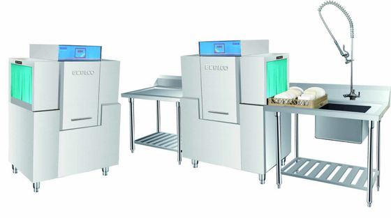 중국 ECOLCO 스테인리스 직원 군매점 안쪽에 상업적인 Dishwashing 기계 분배기 협력 업체